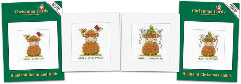 highland cow card kits