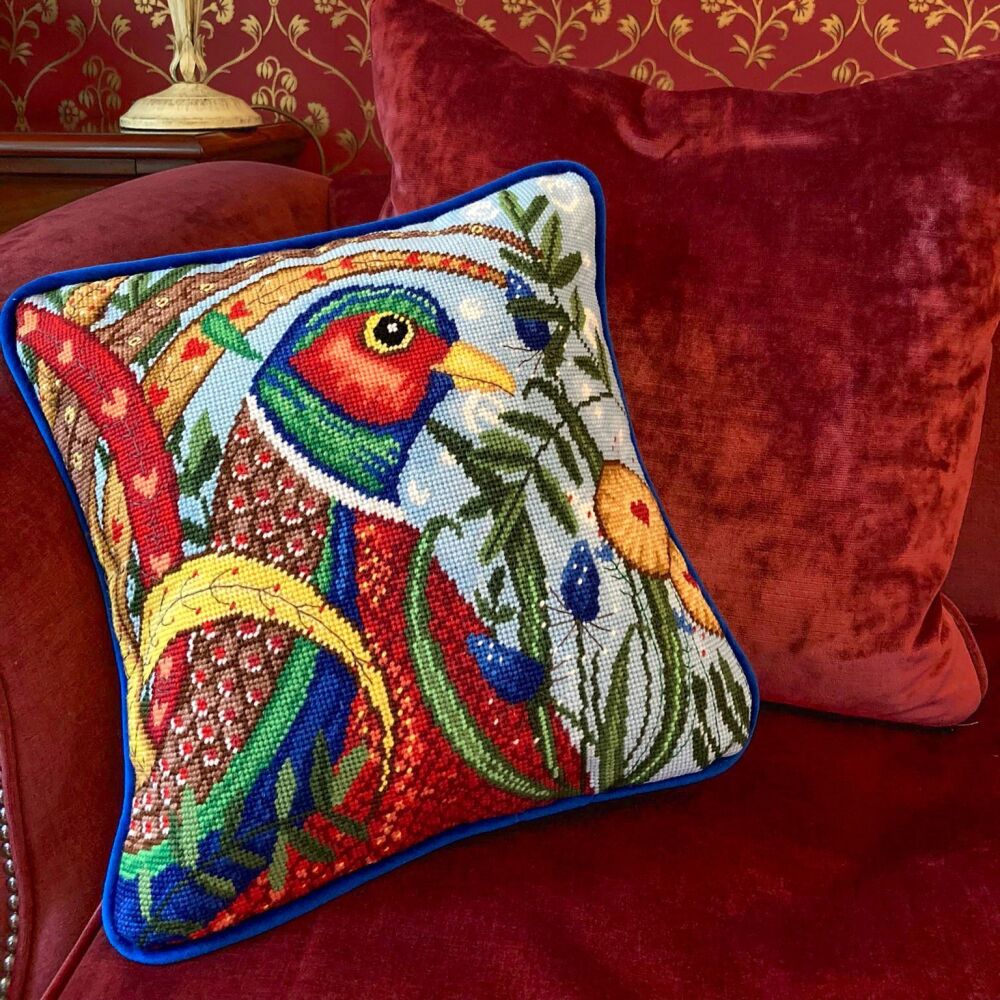 Flights of Fancy - Pheasant Tapestry - Bothy Threads