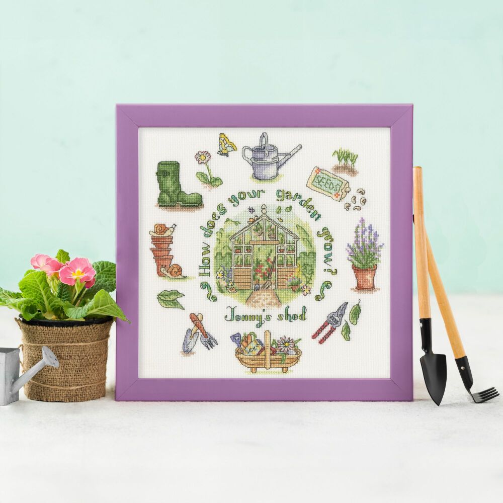 How Does Your Garden Grow ? Amanda Loverseed Cross Stitch