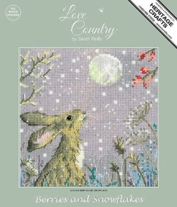 Berries and Snowflakes - Sarah Reilly Cross Stitch