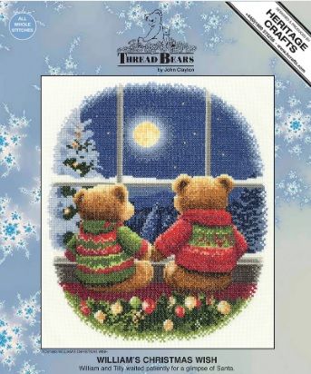 William's Christmas Wish - John Clayton Cross Stitch