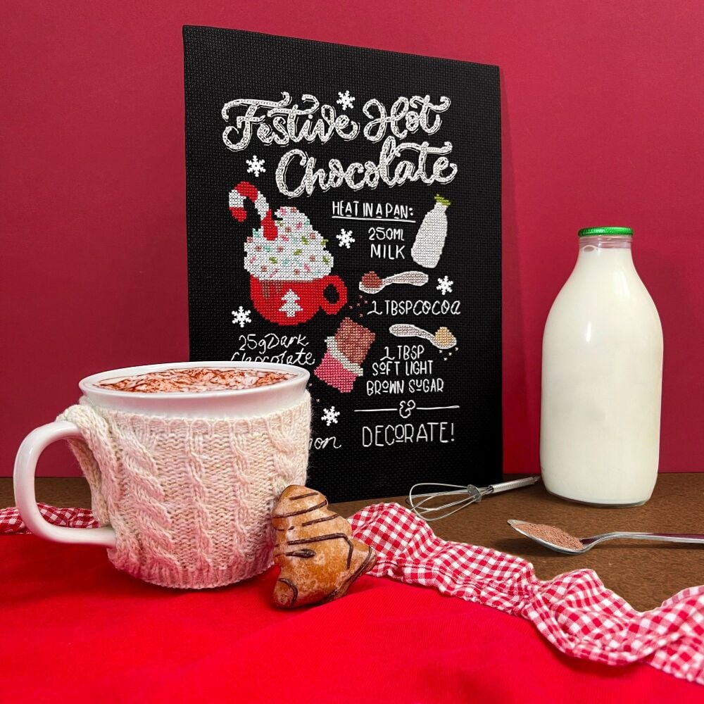 Festive Hot Chocolate - Bothy Threads Cross Stitch