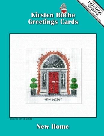 New Home Cross Stitch Card Kit