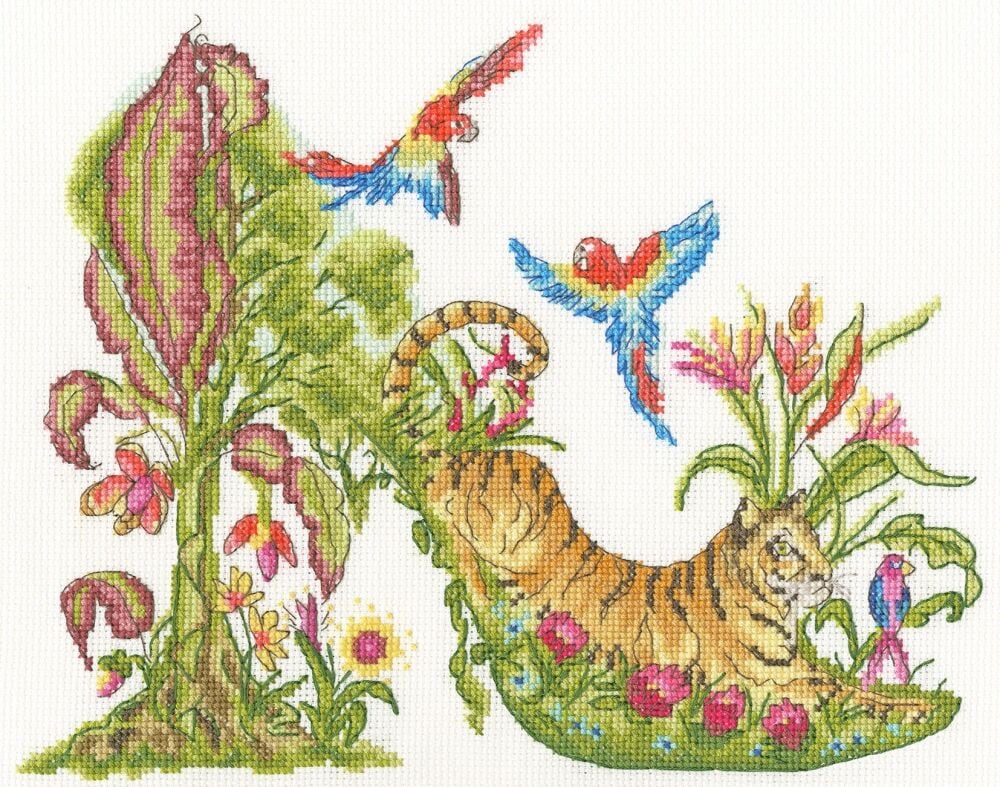 Walk on the Wild Side - Sally King Cross Stitch