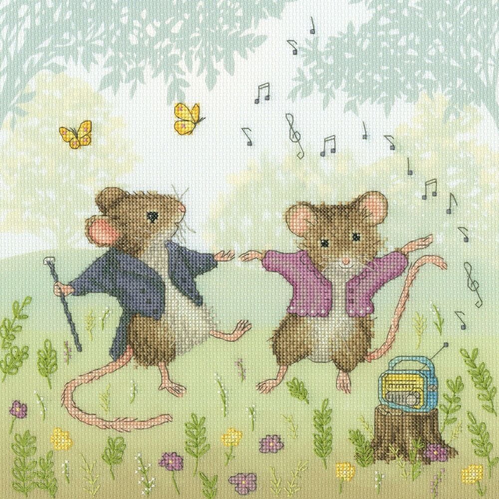 Woodland Waltz Mice - Bothy Threads Cross Stitch