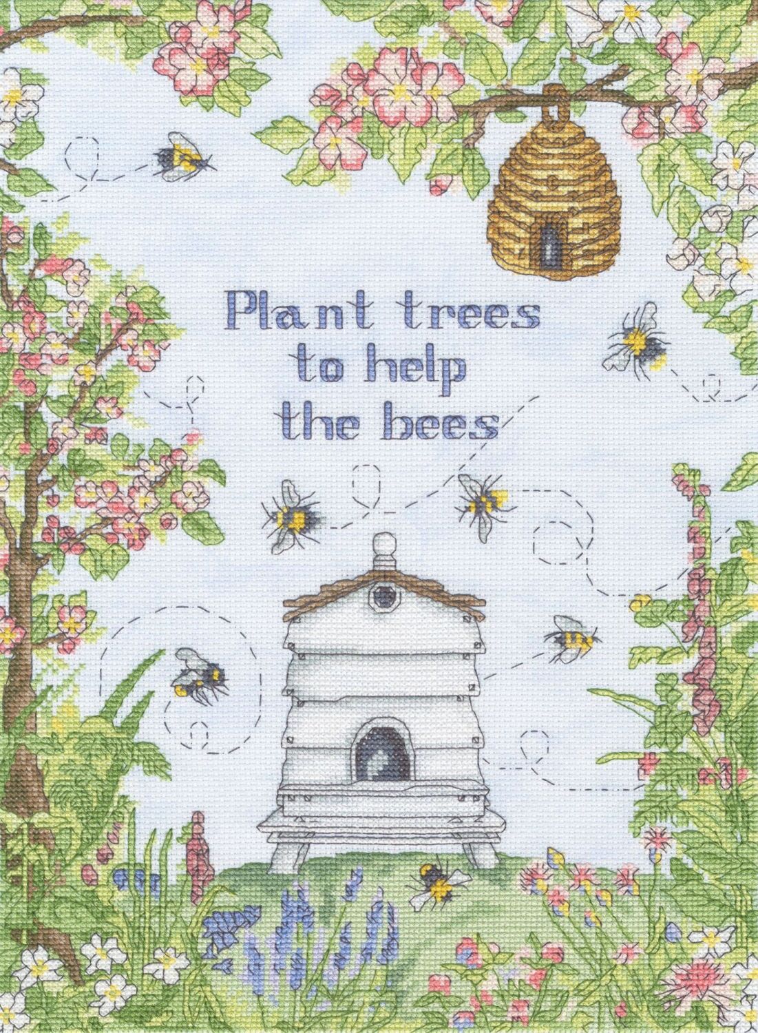 Help The Bees - Amanda Loverseed Cross Stitch