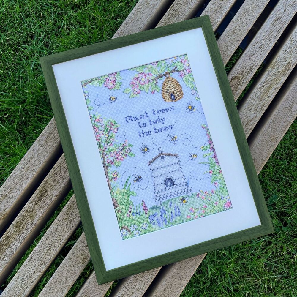 Help The Bees - Amanda Loverseed Cross Stitch