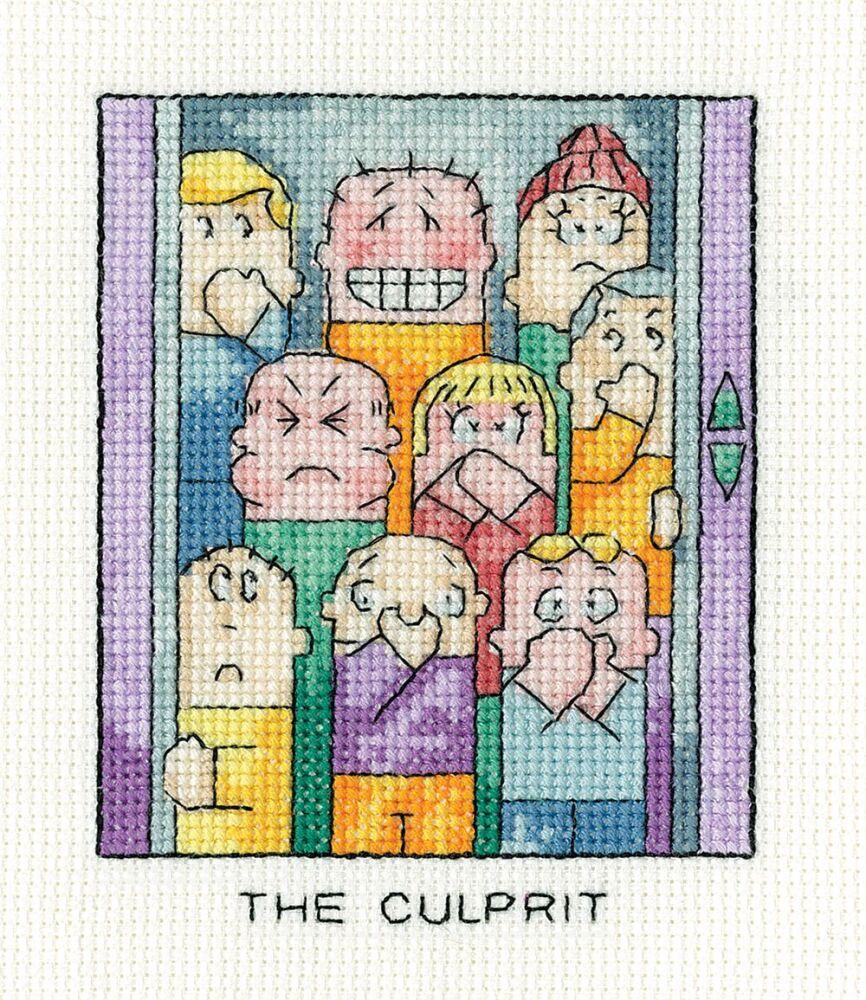 The Culprit - Simply Heritage Cross Stitch