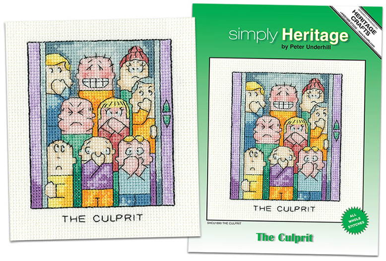 The Culprit - Simply Heritage Cross Stitch