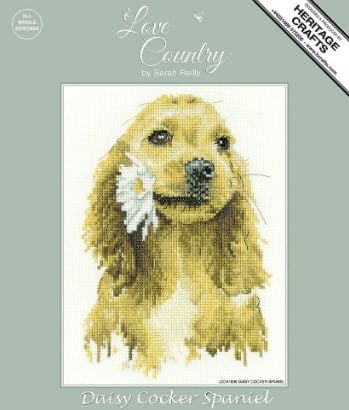 Daisy the Cocker Spaniel - Sarah Reilly Cross Stitch