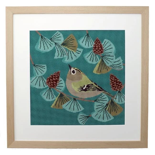 Goldcrest Bird Tapestry Kit