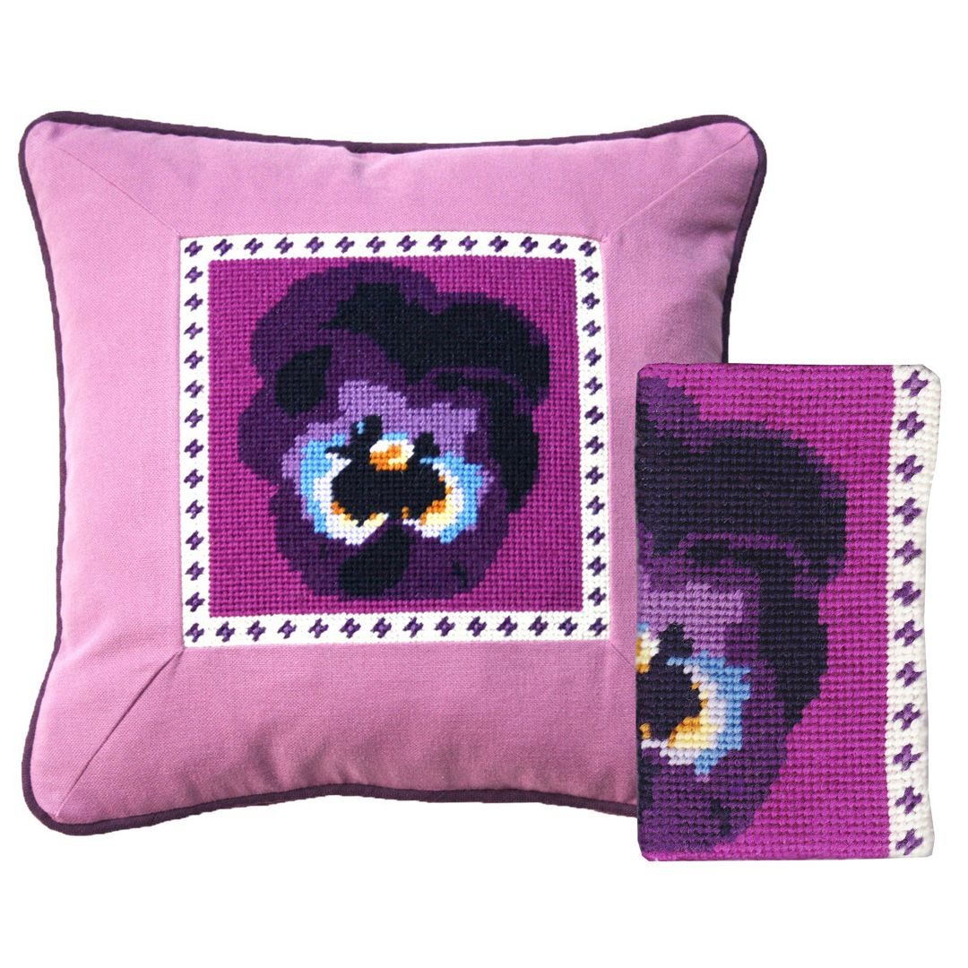 Viola Tapestry Kit (Plain Canvas)