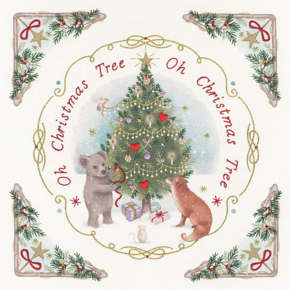At Christmastime Embroidery - Bothy Threads