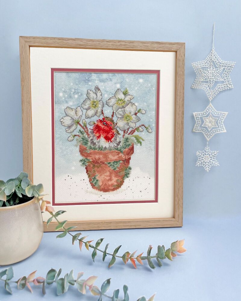 Season's Tweetings cross stitch - Hannah Dale