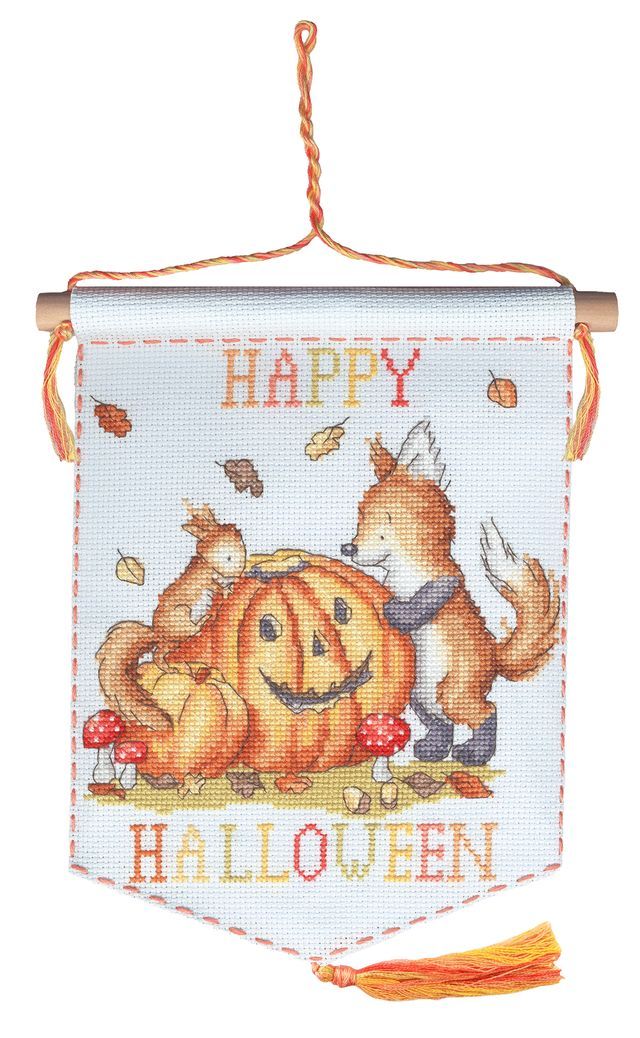 Happy Halloween Cross Stitch