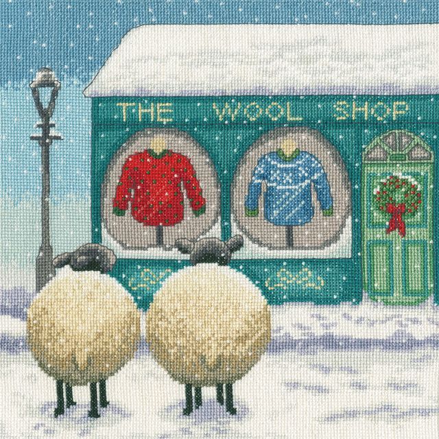 The Wool Shop - Lucy Pittaway Cross Stitch