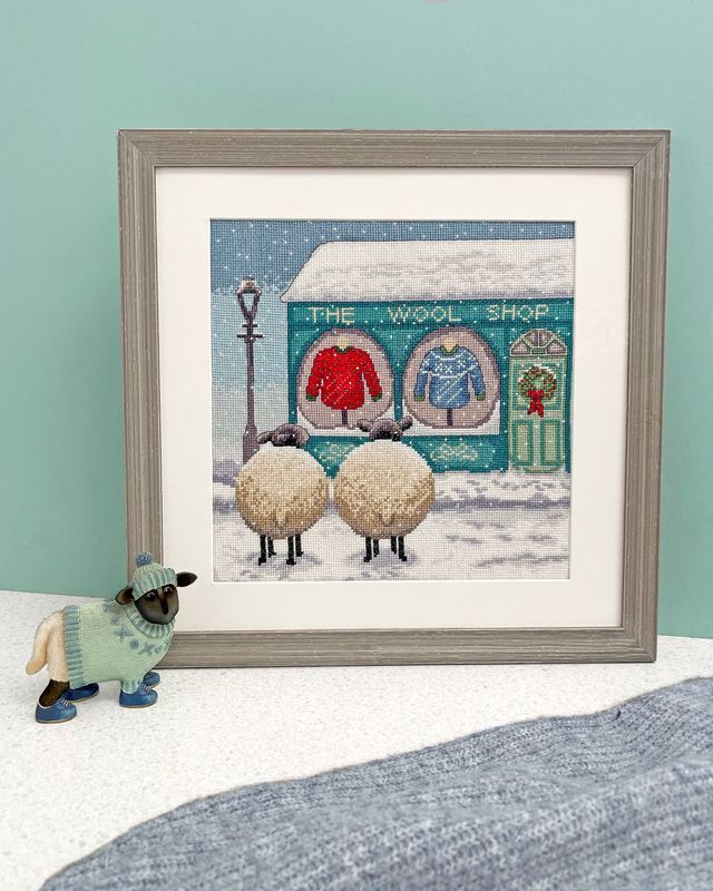 The Wool Shop - Lucy Pittaway Cross Stitch