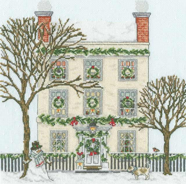 Christmas Townhouse - Bothy Threads Cross Stitch