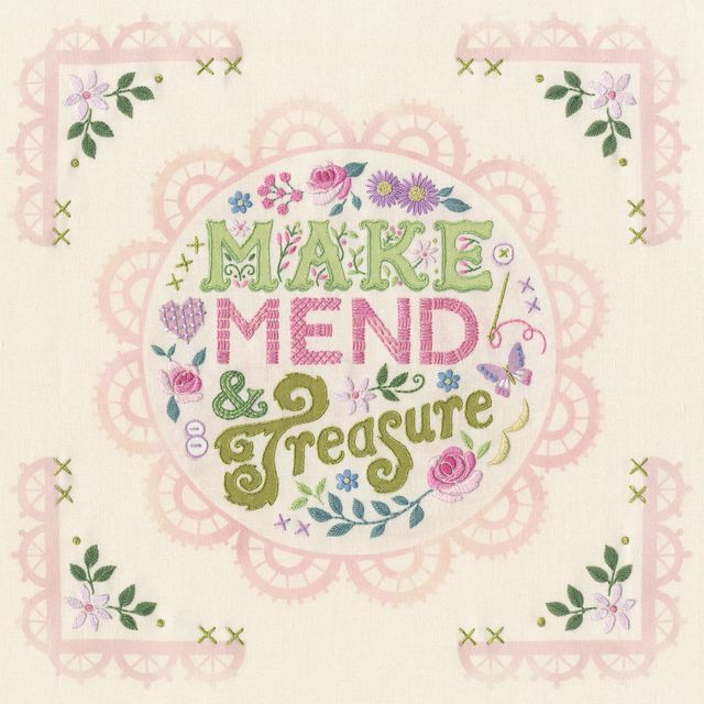 Make, Mend and Treasure Embroidery - Bothy Threads