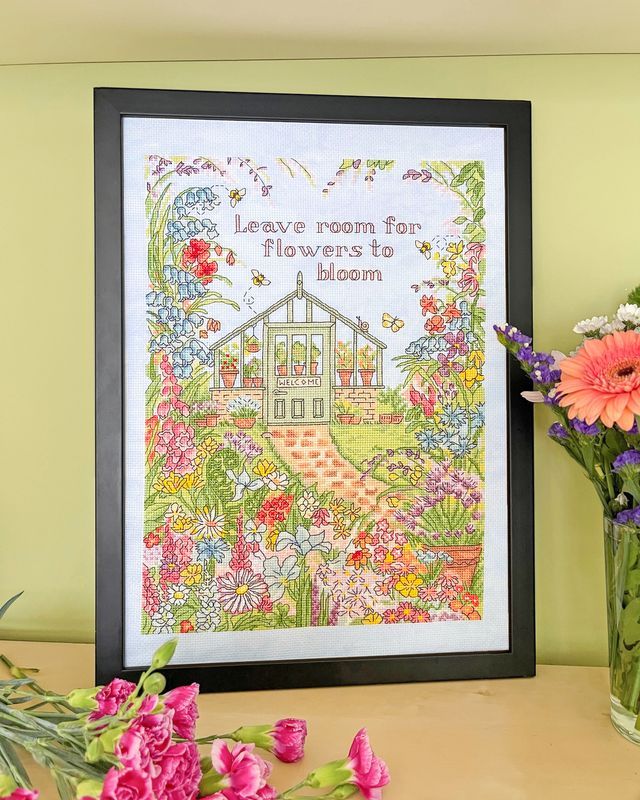 Flowers in Bloom - Amanda Loverseed Cross Stitch