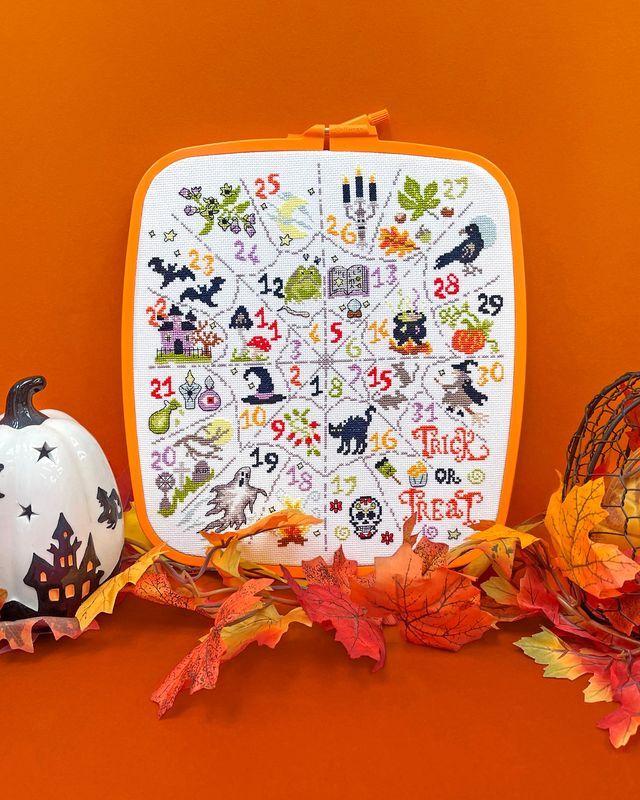 Countdown to Halloween Cross Stitch