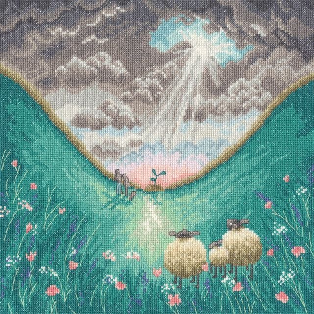 Tree of Hope (Sycamore Gap) - Lucy Pittaway Cross Stitch