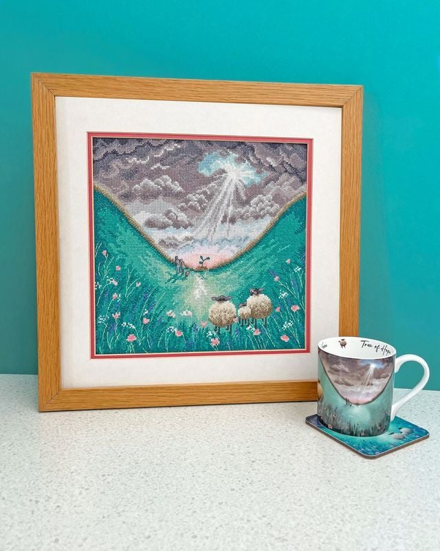 Tree of Hope (Sycamore Gap) - Lucy Pittaway Cross Stitch