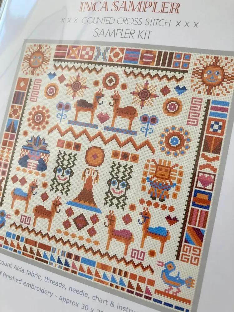 Inca Sampler Cross Stitch