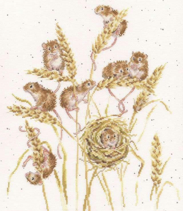 The Harvesters cross stitch - Hannah Dale