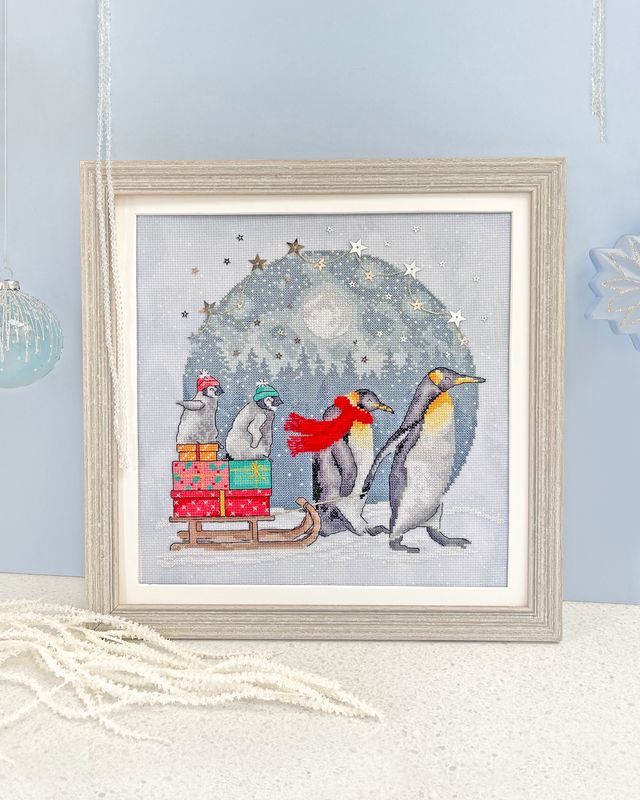 Winter Waddle Penguin Cross Stitch - Bothy Threads