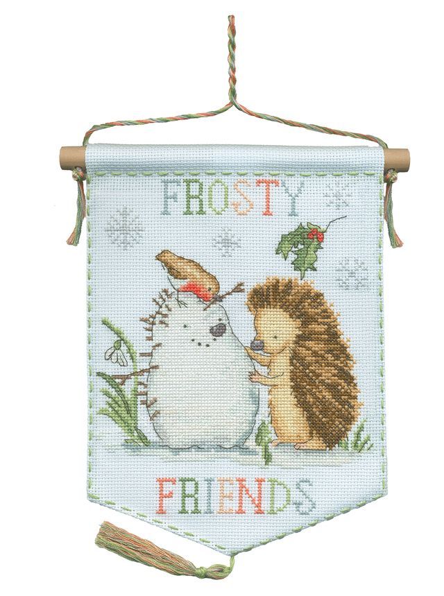 Frosty Friends Cross Stitch