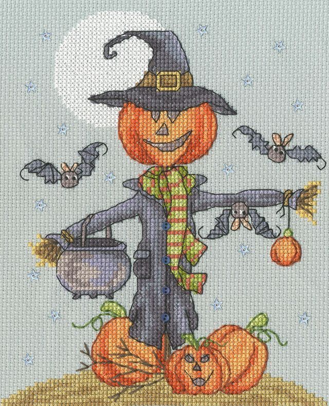 All Hallows' Jack - Halloween Cross Stitch