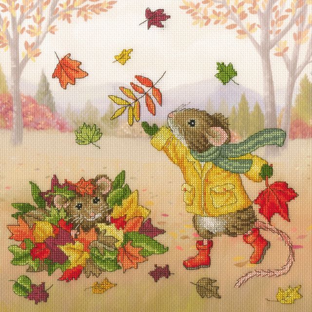 Fall Friends - Bothy Threads Cross Stitch