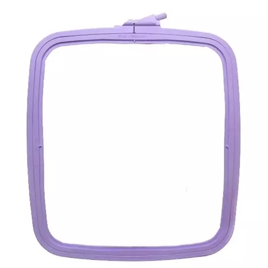 Nurge Extra Large Rectangular Cross Stitch Hoop 11" x 10" (280 x 250mm) Lilac
