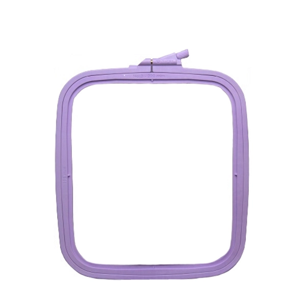 Nurge Large Rectangular Cross Stitch Hoop  8" x 9" (195 x 220mm) Lilac