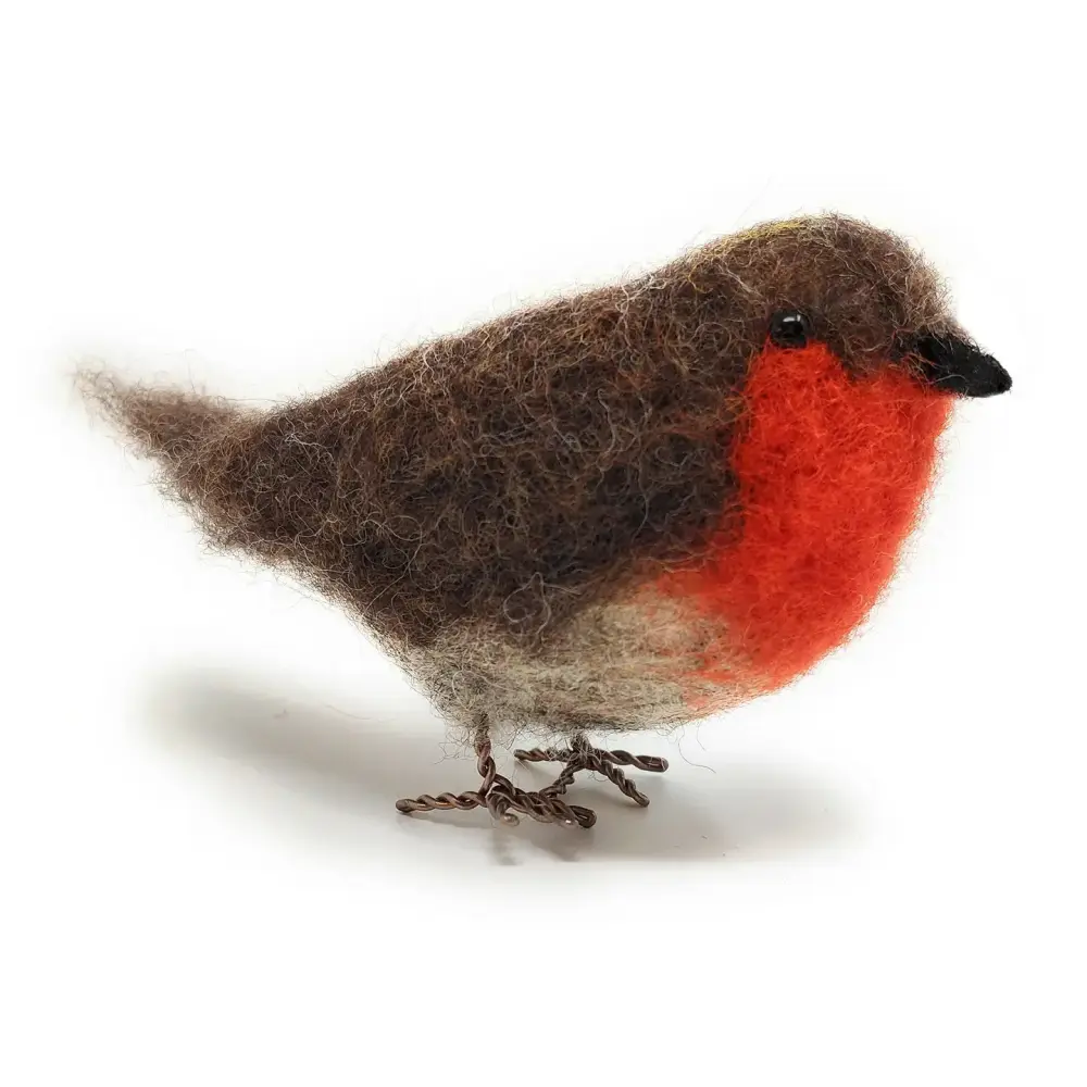 Red Robin Bird Needle Felting Kit