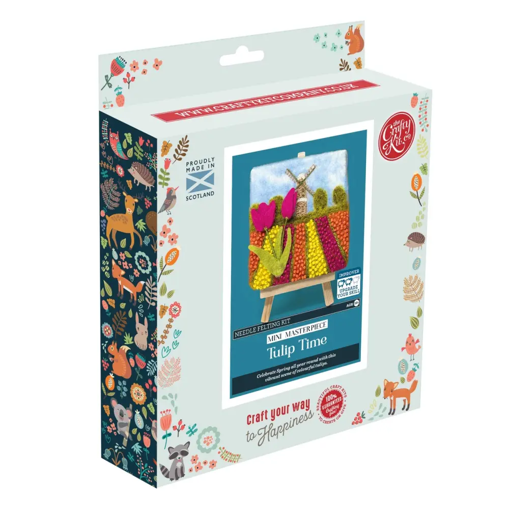 Tulip Time -  Needle Felting Kit