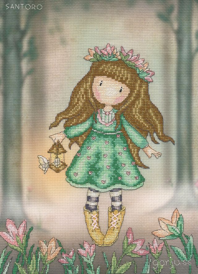 Woodland Wildflower - Gorjuss Cross Stitch