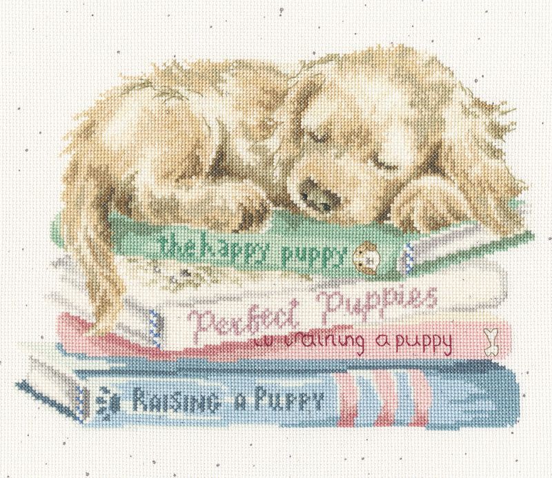A Pup's Life Cross Stitch - Hannah Dale
