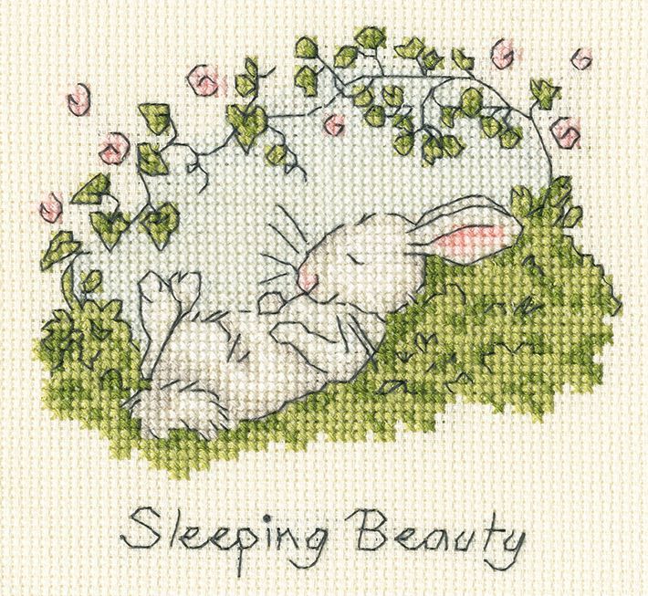 Sleeping Beauty - Rabbit Cross Stitch