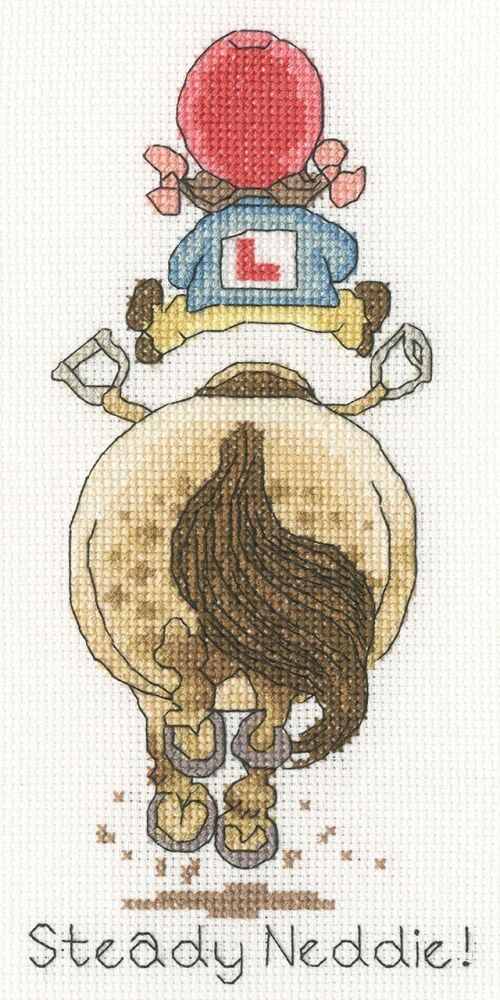 Steady Neddie! - Thelwell Cross Stitch