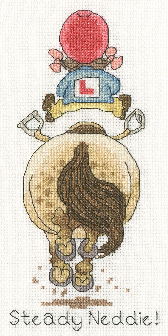 Steady Neddie! - Thelwell Cross Stitch