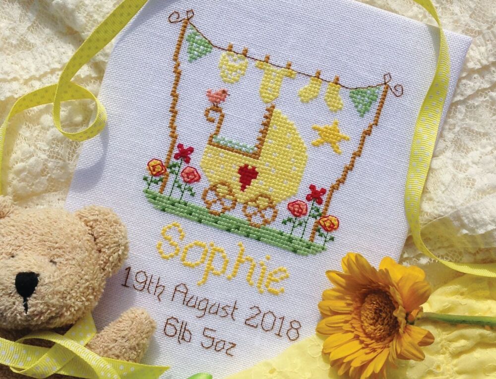 New Baby Sampler - Neutral Colours