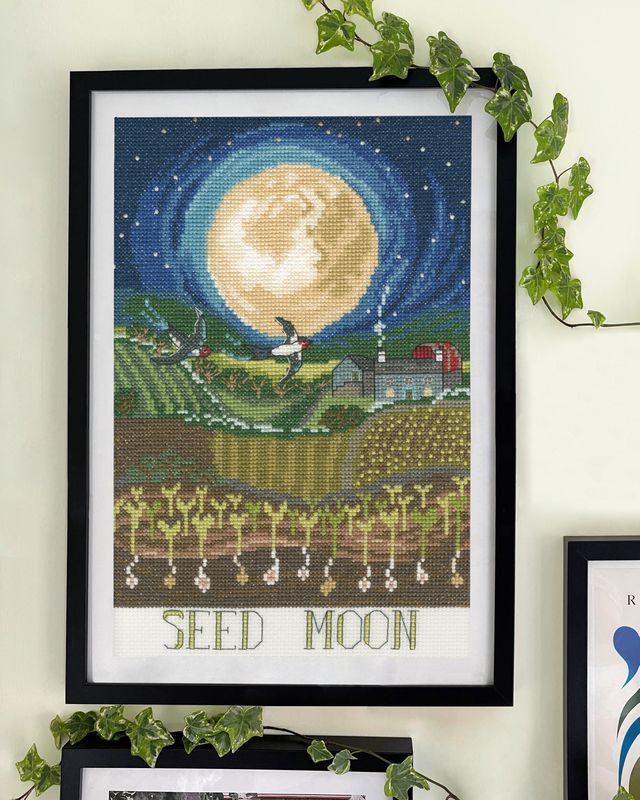 Seed Moon - Driftwood Designs Cross Stitch