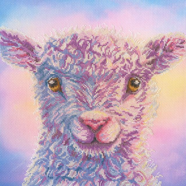 Playful Sheep Cross Stitch - Rachel Froud