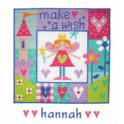 Birth Sampler - Baby Girl - Make a Wish