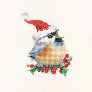 Christmas Chick - Valerie Pfeiffer Cross Stitch