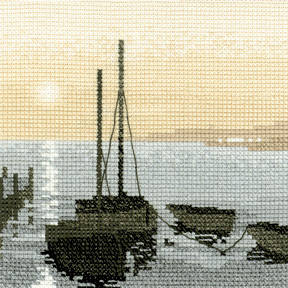 Safe Harbour - Sepia Cross Stitch
