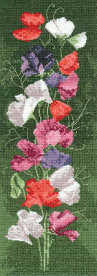 Sweet Pea Floral Panel - John Clayton
