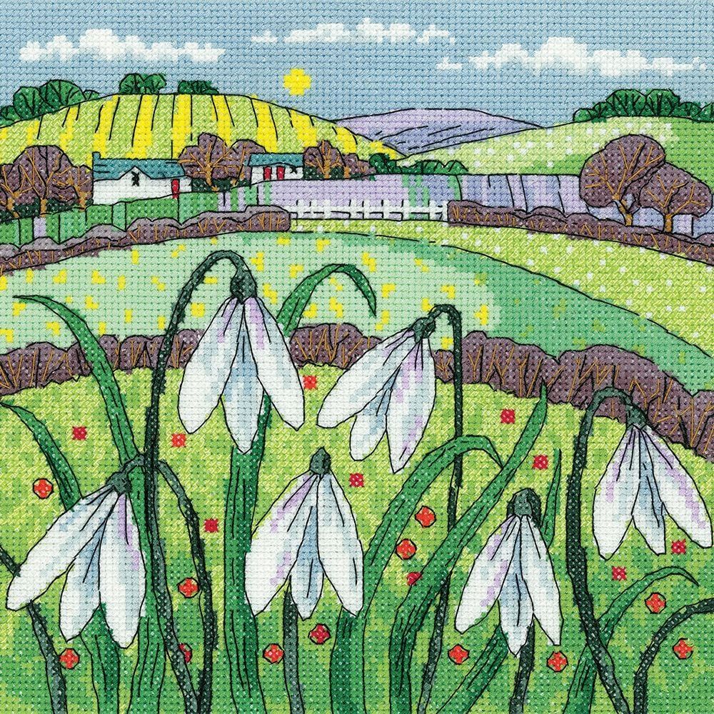 Floral Cross Stitch Kits